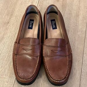 🟤 Bass “Monroe II” Leather Loafers – Men’s 10M